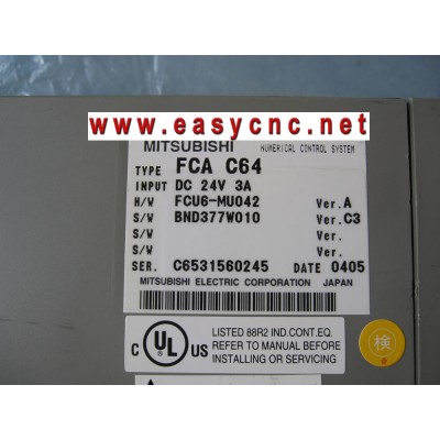 FCAC64 Mitsubishi numerical control system   used