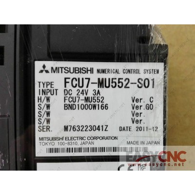 FCU7-MU552-S01 Mitsubishi numerical control system  used