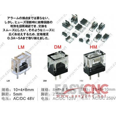 A60L-0001-0175/HM05 Fanuc fuse daito HM05 0.5A new and original
