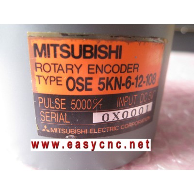 OSE5KN-6-12-108 Mitsubishi rotary encoder used