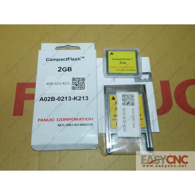 A02B-0213-K213 A87L-0001-0215#002GB Fanuc CF card and PC Card adapter A02B-0236-K150 A63L-0002-0024 new and original
