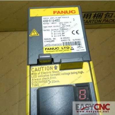 A06B-6114-H303 Fanuc servo amplifier module aiSV 20/20/20 new and original