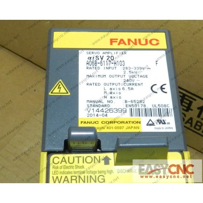 A06B-6117-H103 Fanuc servo amplifier module aisv 20 new and original
