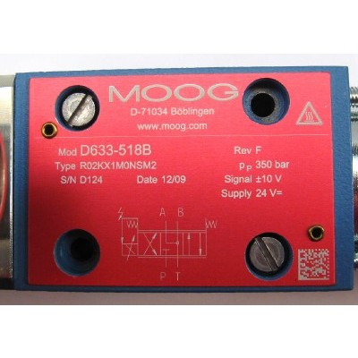 D633-518B Moog Direct Drive Servo Valve new and original