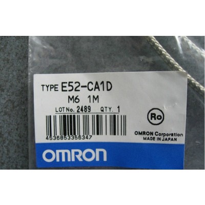 E52-CA1D M6 1M Omron thermocouple sensor new