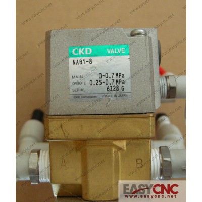 NAB1-8 CKD VALVE 0-0.7MPa used