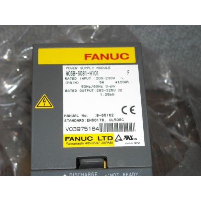 A06B-6081-H101 Fanuc power supply module used