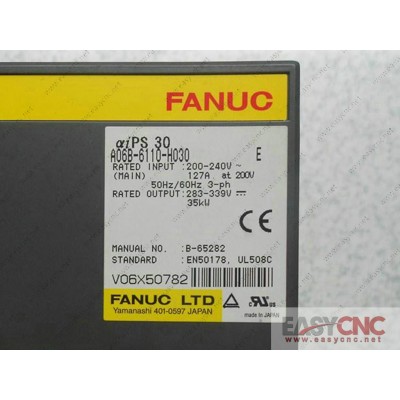 A06B-6110-H030 Fanuc power supply module aiPS 30 new and original